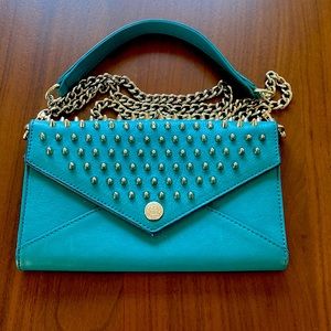Rebecca Minkoff Studded Wallet on Chain